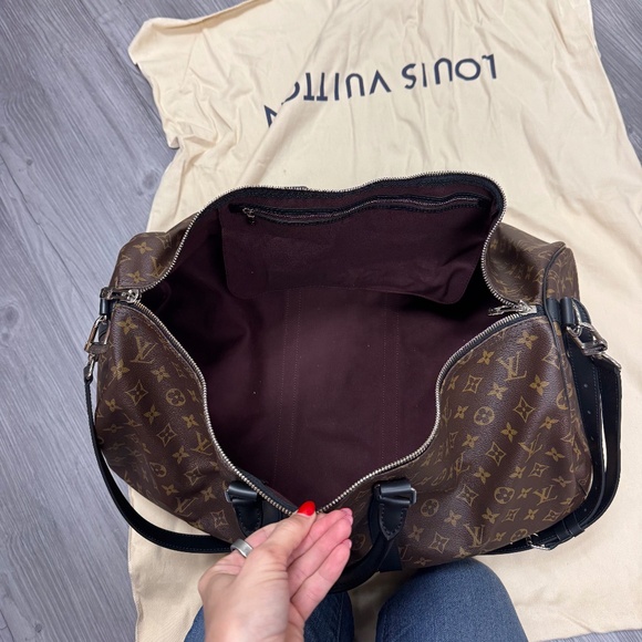 LOUIS CUITTON Keepall Bandoulière 55 bag - Picture 4 of 8